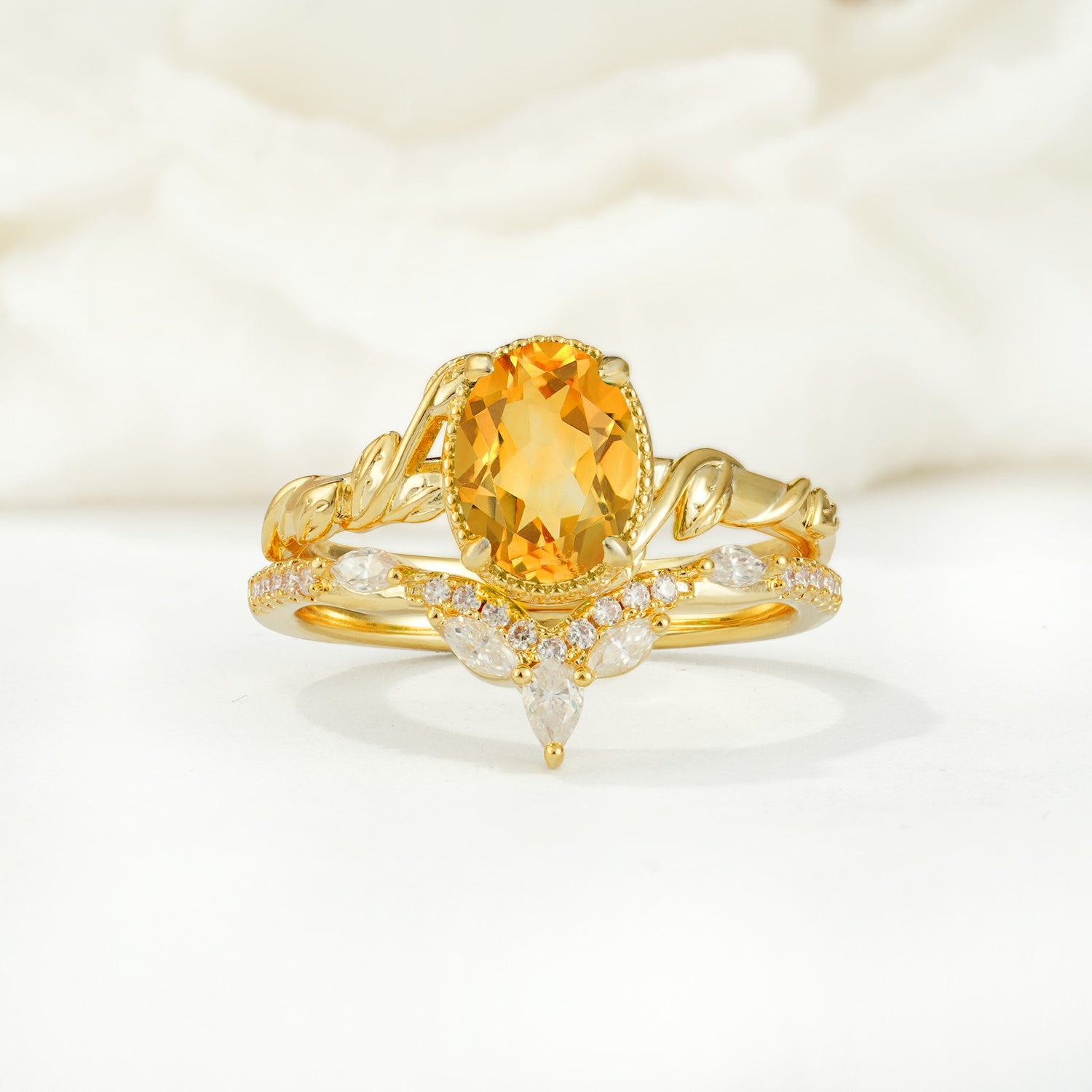 SR17128 Citrine Ring - Additional view