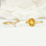 SR17128 Citrine Ring - Additional view
