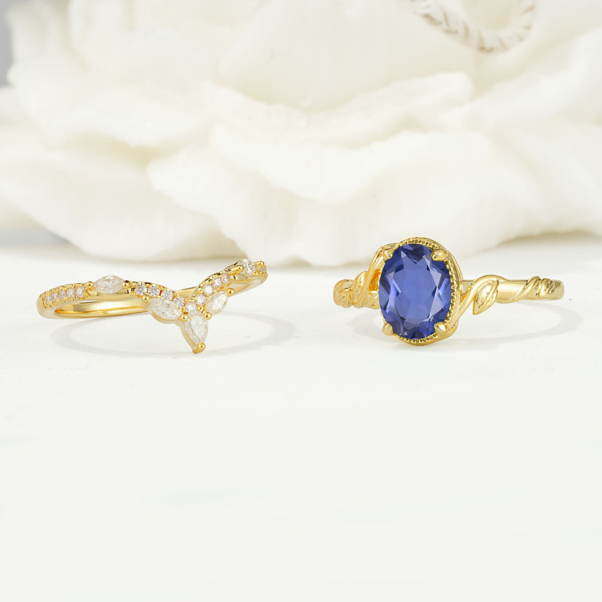 SR17128 Tanzanite Ring - Additional view