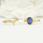 SR17128 Tanzanite Ring - Additional view