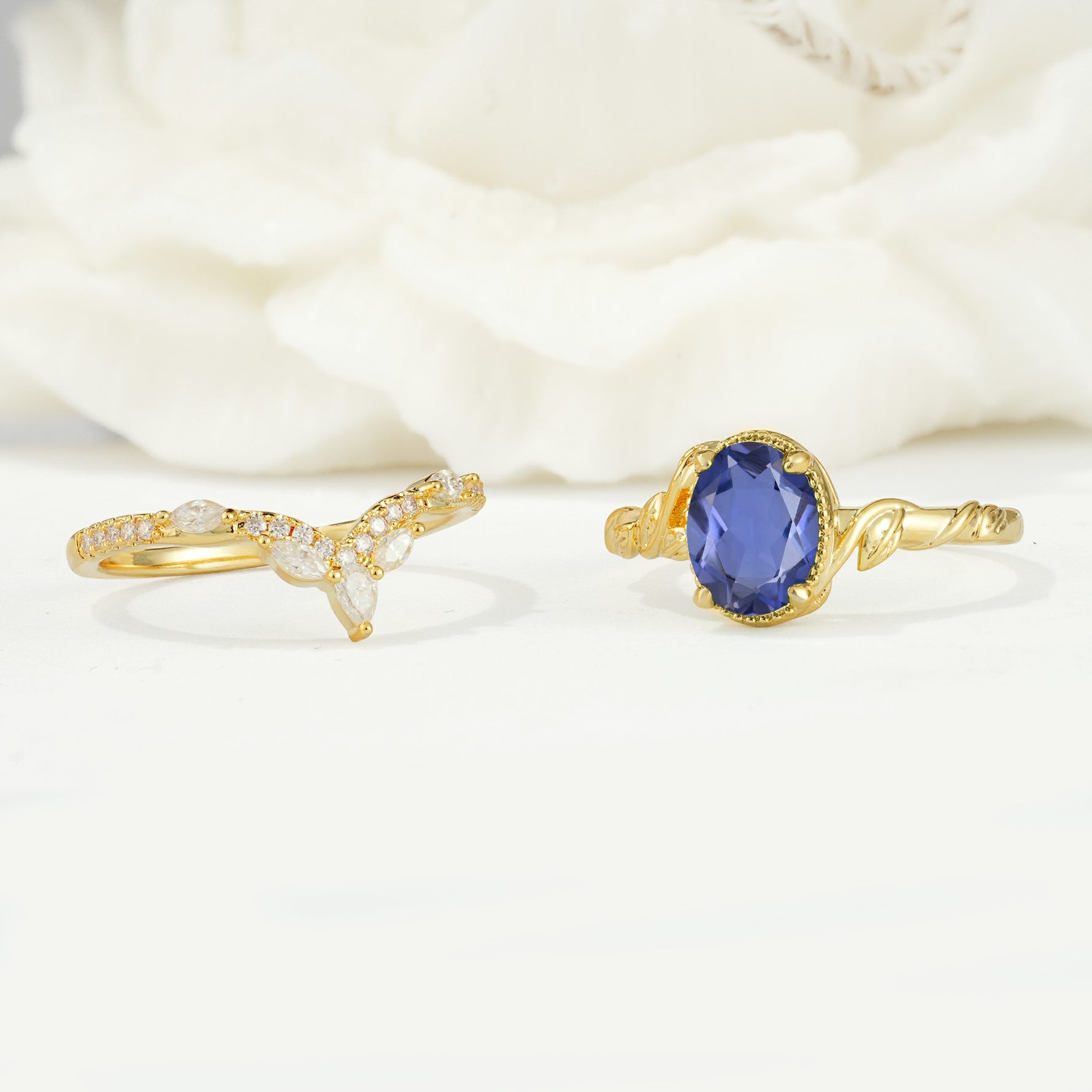 SR17128 Tanzanite Ring - Additional view