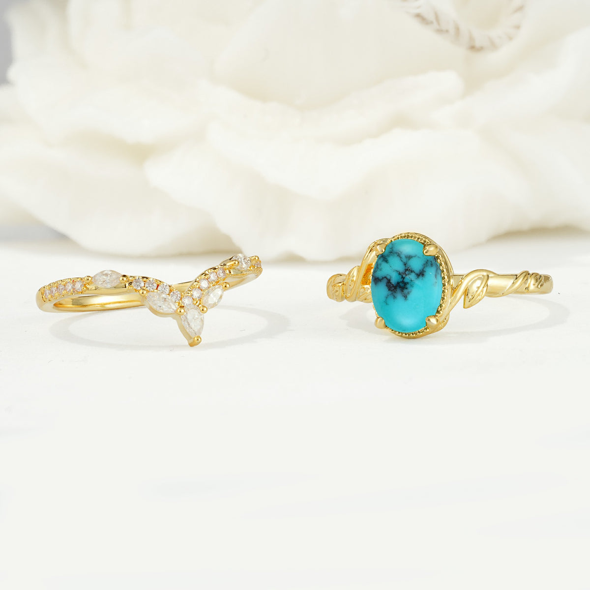 SR17128 Turquoise Ring - Additional view