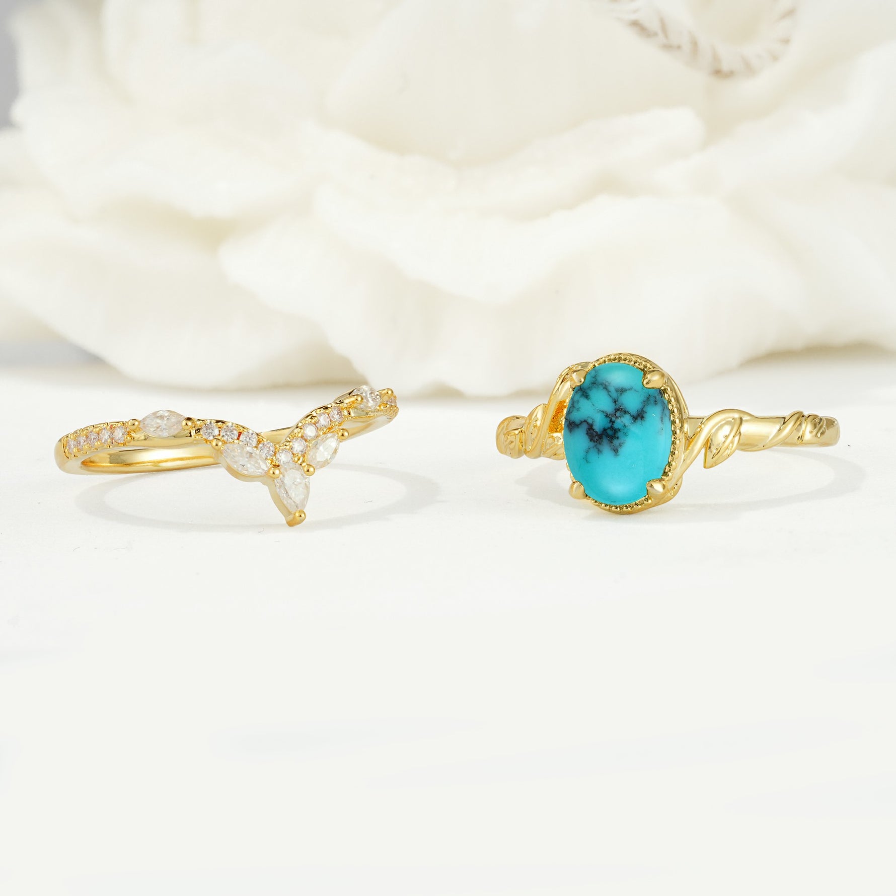 SR17128 Turquoise Ring - Additional view
