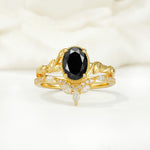 SR17128 Black Onyx Ring - Additional view