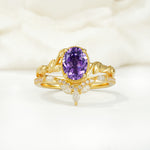 SR17128 Amethyst Ring - Additional view