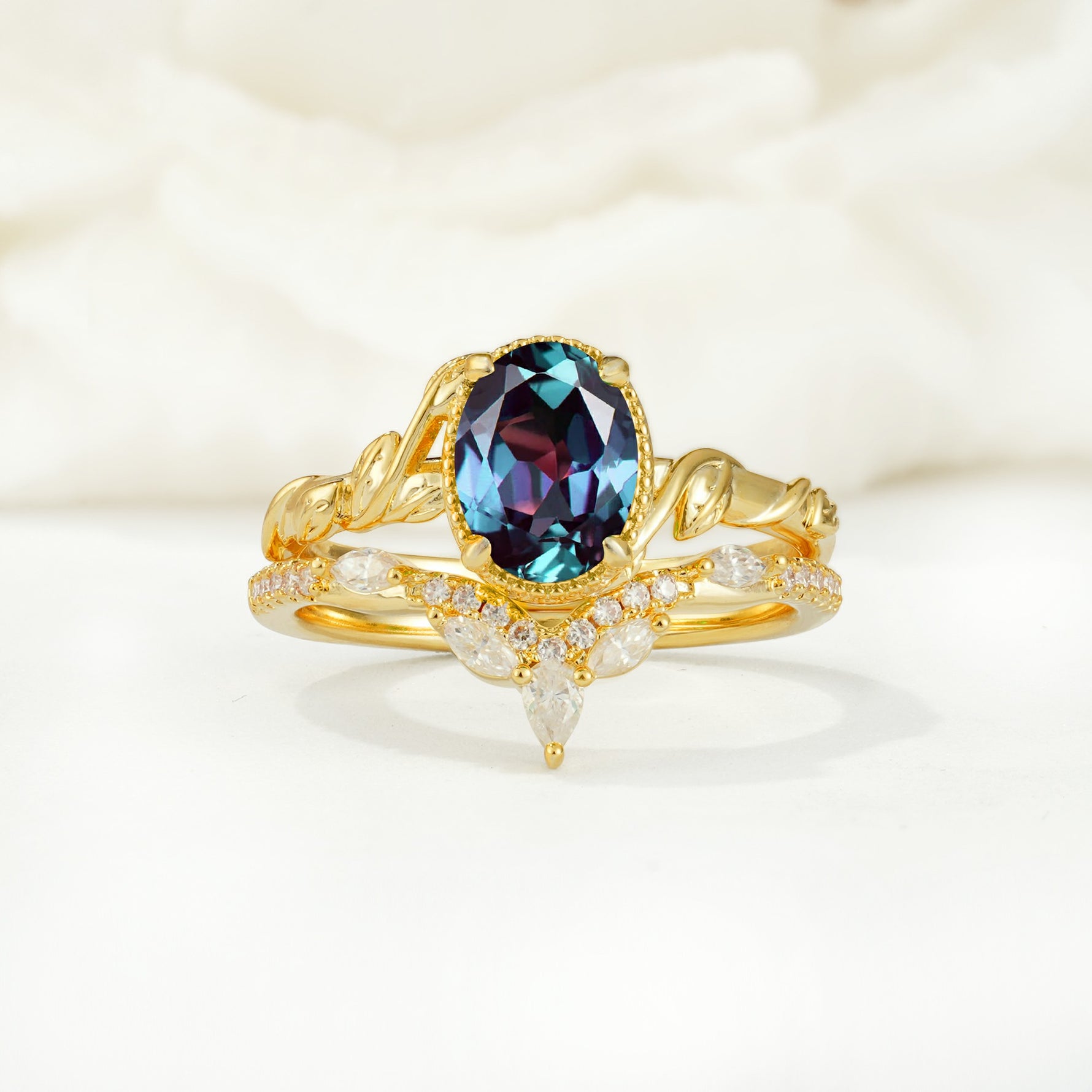 SR17128 Alexandrite Ring - Additional view