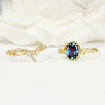SR17128 Alexandrite Ring - Additional view