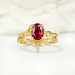 SR17128 Ruby Ring - Additional view