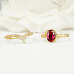SR17128 Ruby Ring - Additional view
