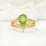 SR17128 Peridot Ring - Additional view
