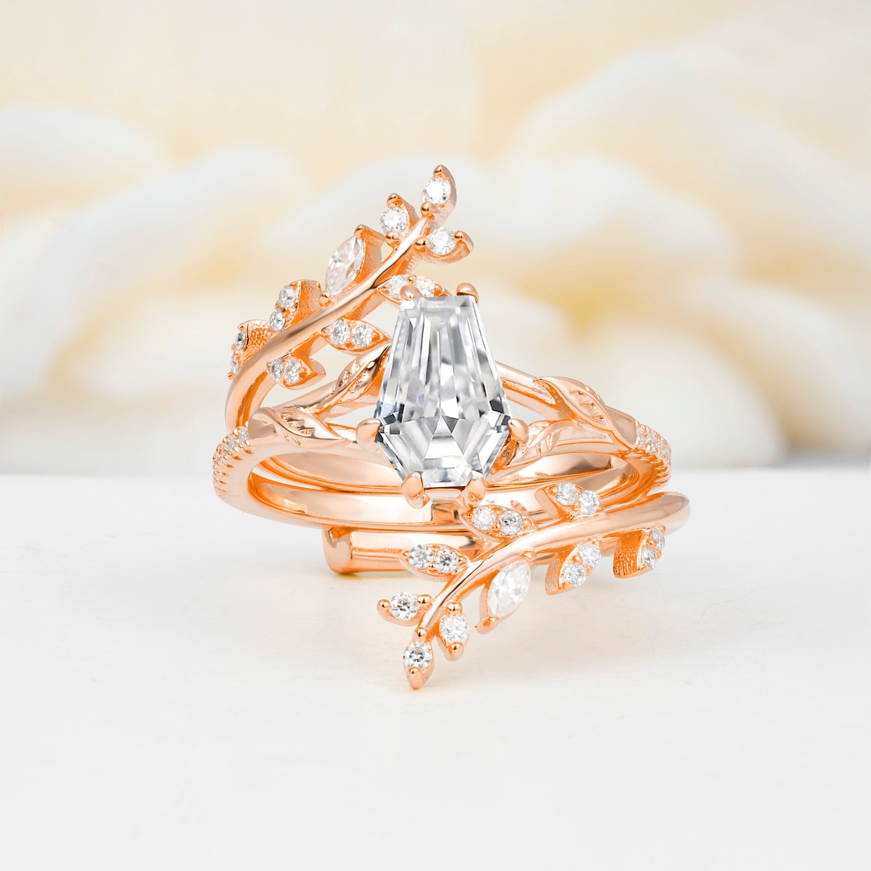 SR17144 Moissanite Ring - Additional view