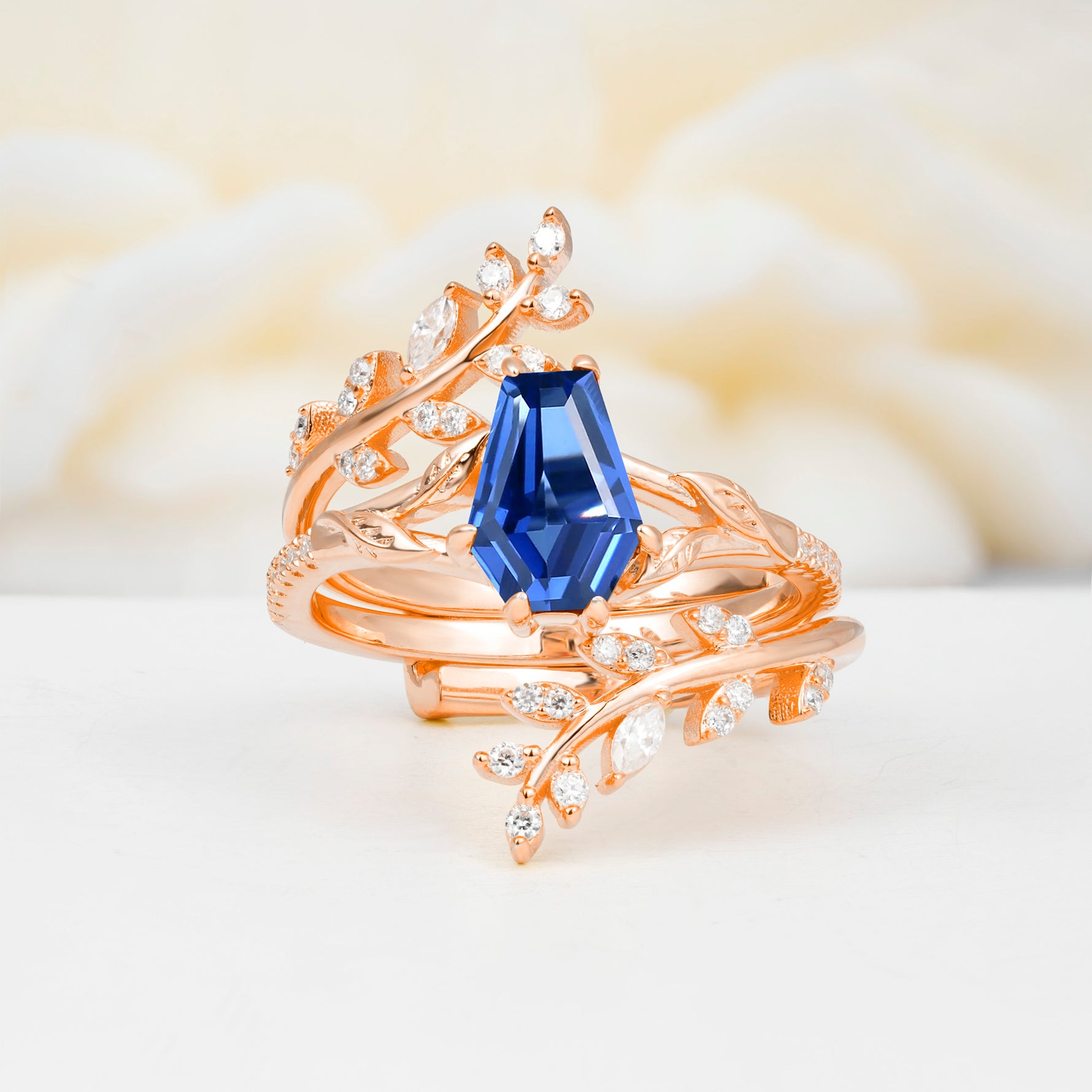 SR17144 Sapphire Ring - Additional view