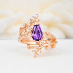 SR17144 Amethyst Ring - Additional view
