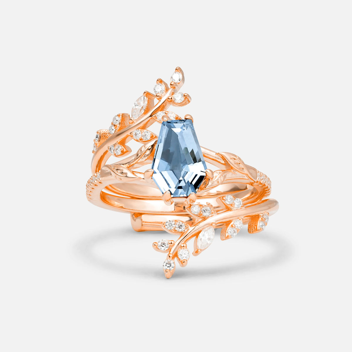 SR17144 Aquamarine Ring - Additional view