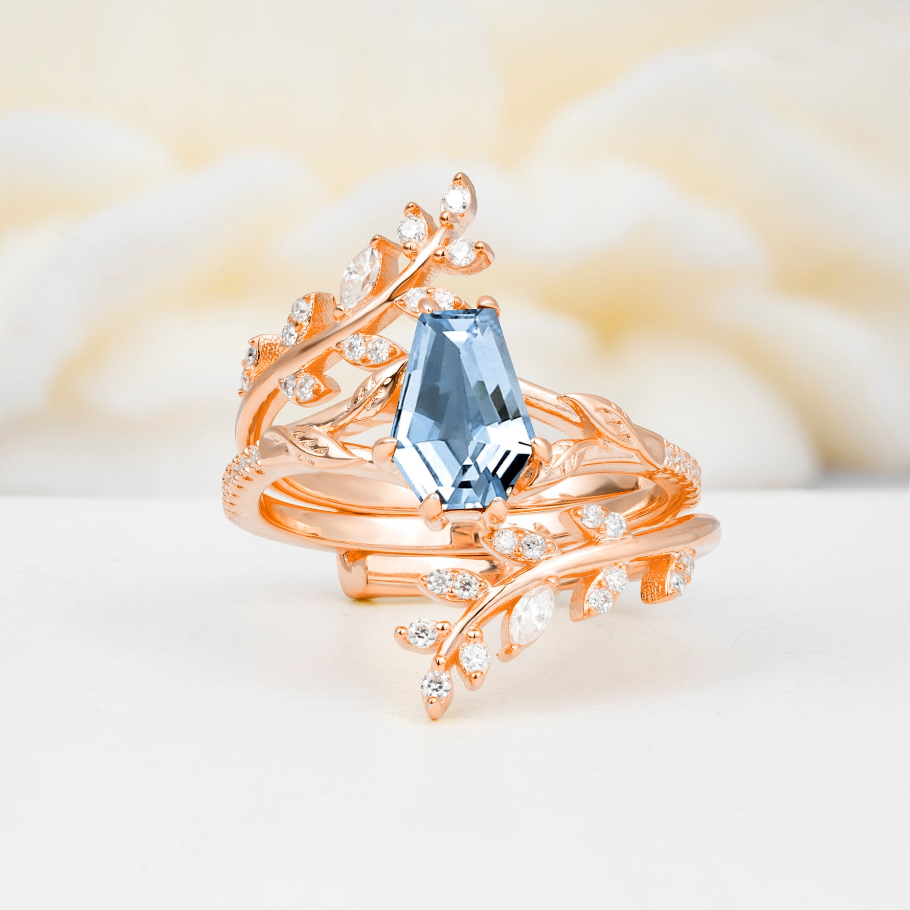 SR17144 Aquamarine Ring - Additional view