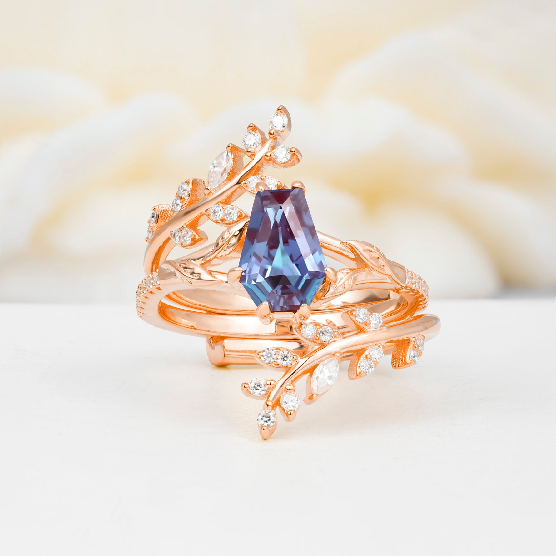 SR17144 Alexandrite Ring - Additional view