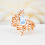 SR17144 Moonstone Ring - Additional view