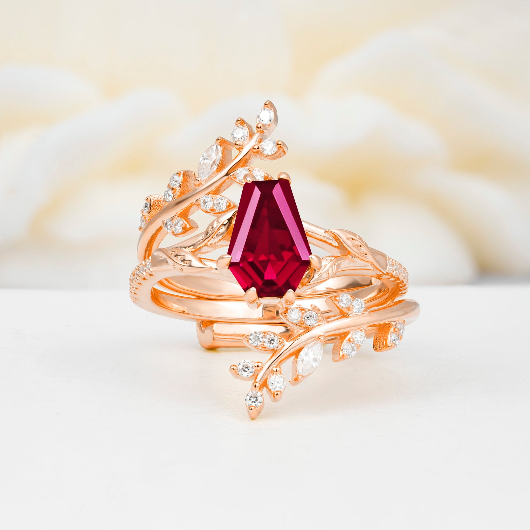 SR17144 Ruby Ring - Additional view