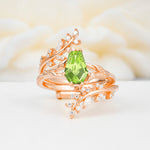SR17144 Peridot Ring - Additional view
