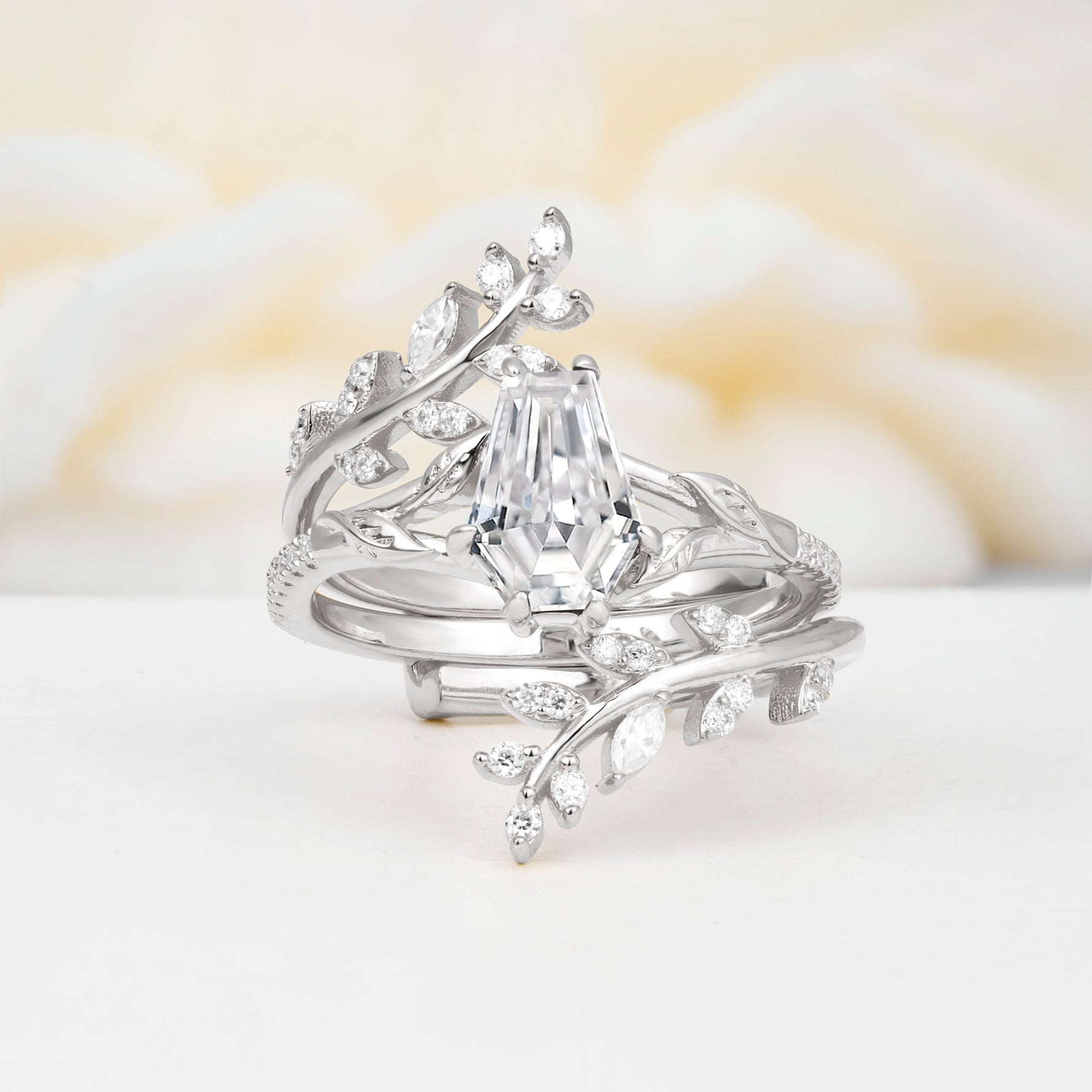 SR17144 Moissanite Ring - Additional view