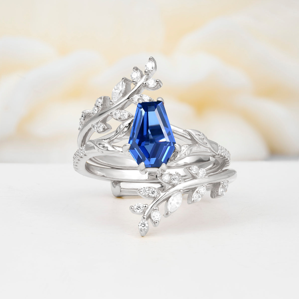 SR17144 Sapphire Ring - Additional view
