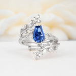 SR17144 Sapphire Ring - Additional view