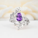SR17144 Amethyst Ring - Additional view