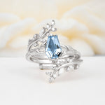 SR17144 Aquamarine Ring - Additional view
