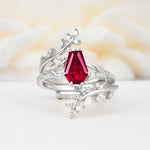 SR17144 Ruby Ring - Additional view