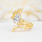 SR17144 Moissanite Ring - White-Gold