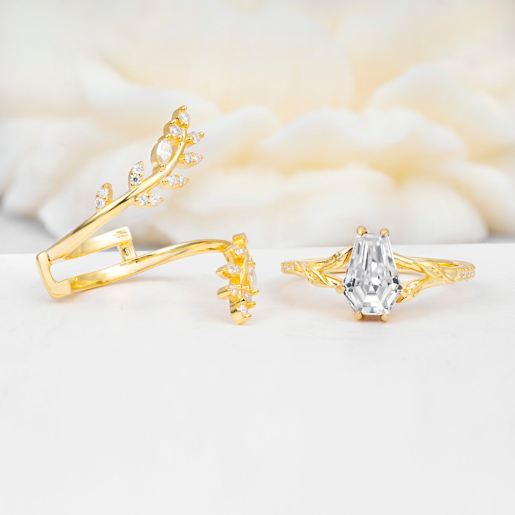 SR17144 Moissanite Ring - Additional view