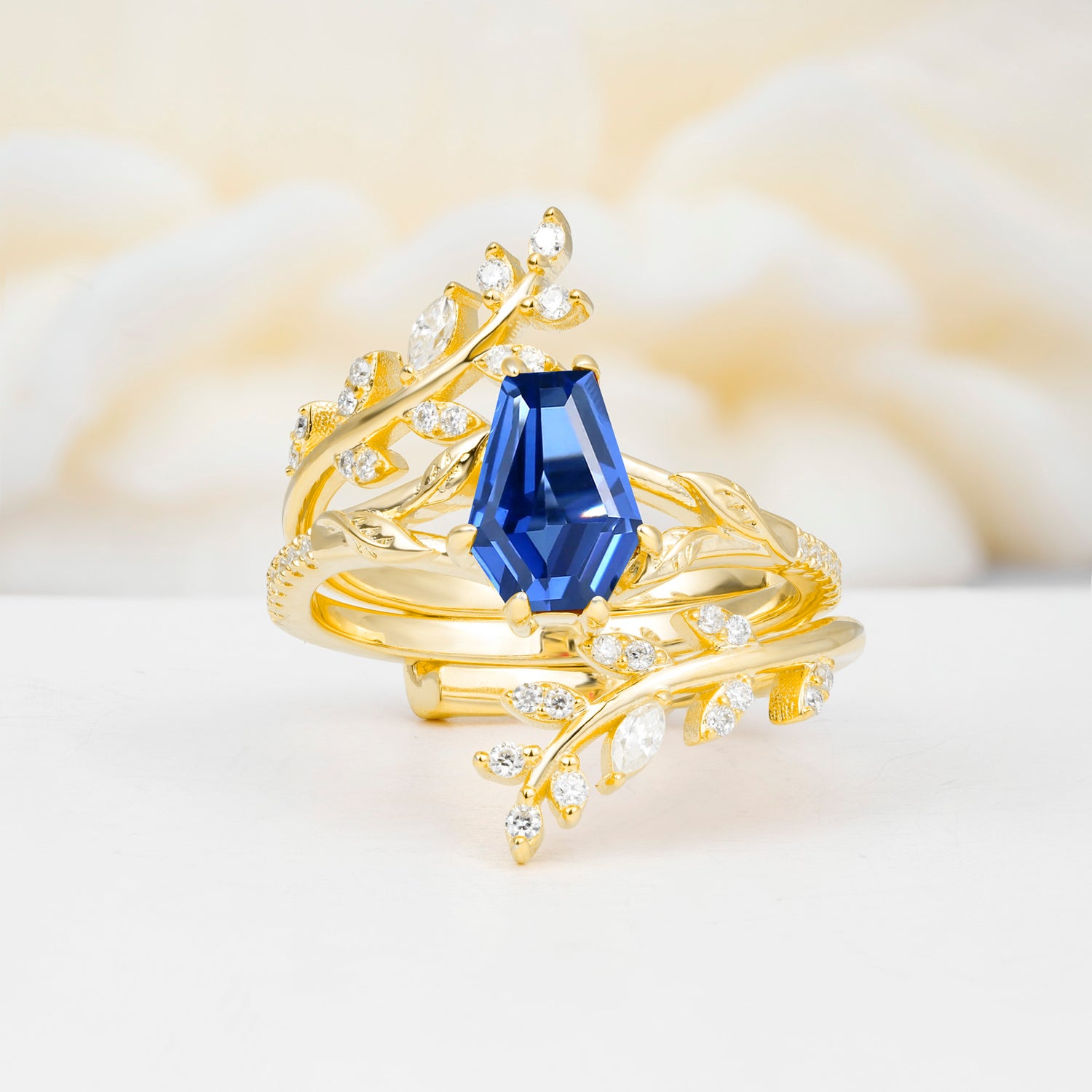 SR17144 Sapphire Ring - Additional view