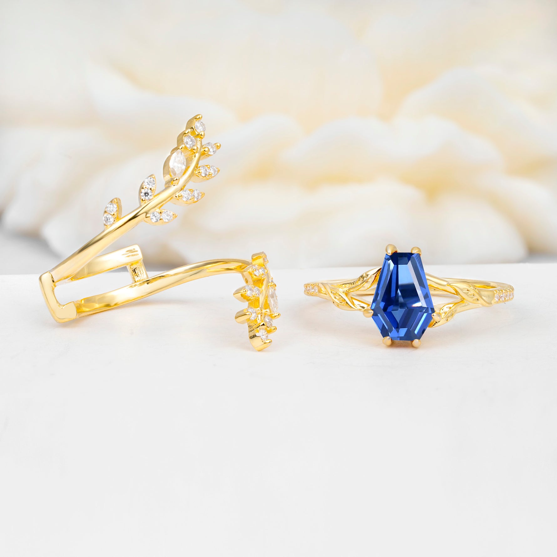 SR17144 Sapphire Ring - Additional view