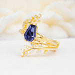 SR17144 Tanzanite Ring - White-Gold