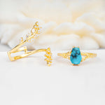 SR17144 Turquoise Ring - Additional view
