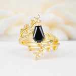 SR17144 Black Onyx Ring - Additional view