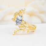 SR17144 Lab Diamond Ring - White-Gold