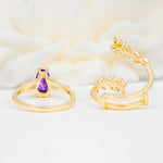 SR17144 Amethyst Ring - Additional view