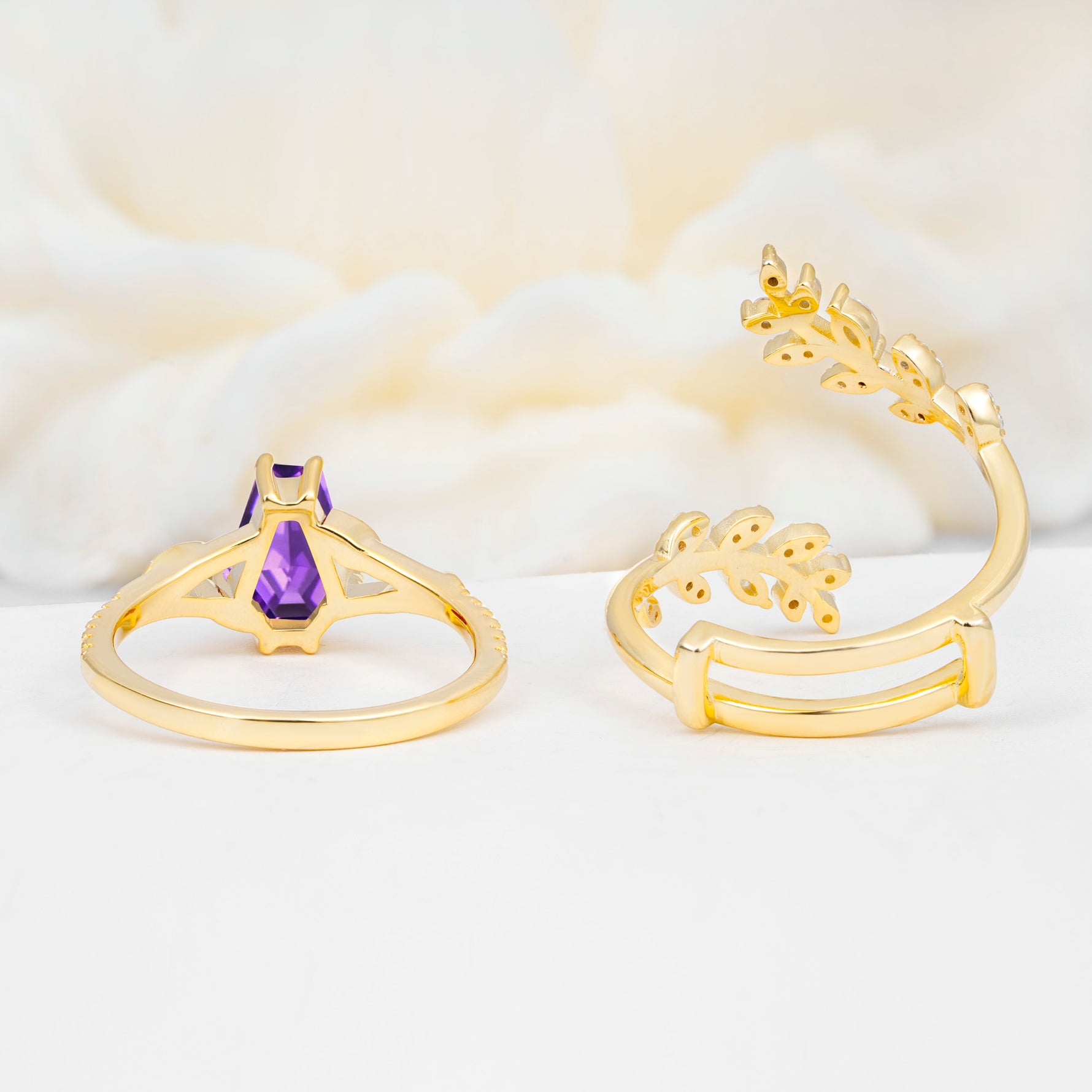 SR17144 Amethyst Ring - Additional view