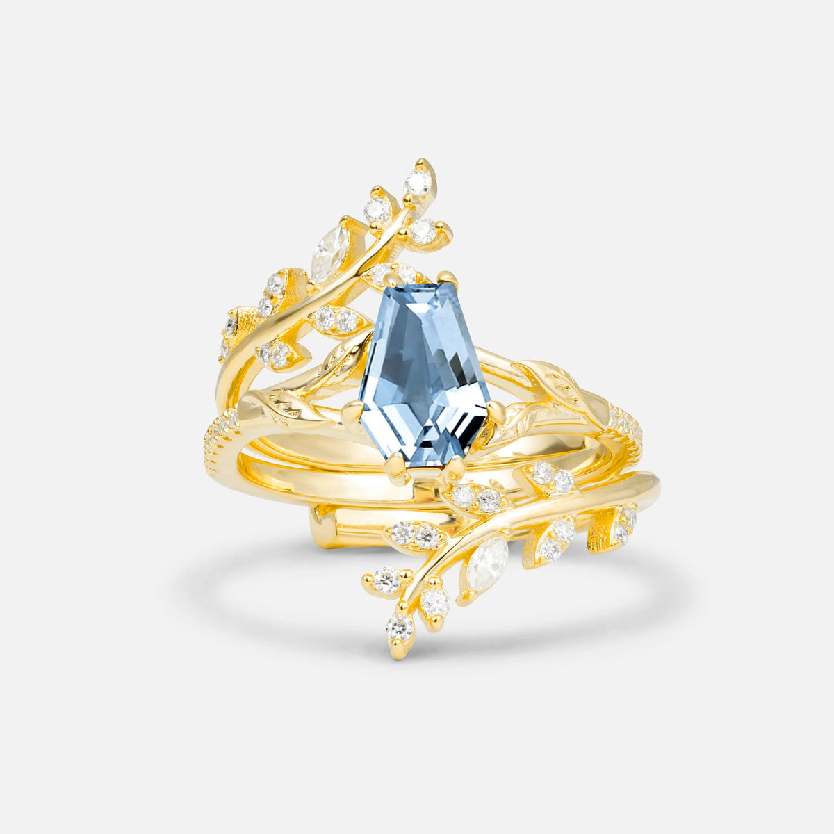 SR17144 Aquamarine Ring - Additional view