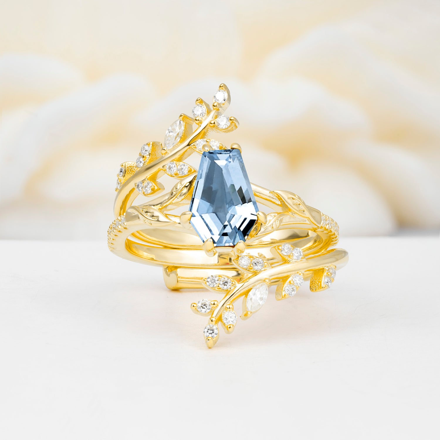 SR17144 Aquamarine Ring - Additional view