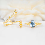 SR17144 Aquamarine Ring - Additional view