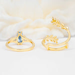 SR17144 Aquamarine Ring - Additional view