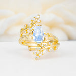 SR17144 Moonstone Ring - Additional view