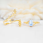 SR17144 Moonstone Ring - Additional view