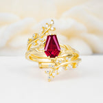 SR17144 Ruby Ring - Additional view