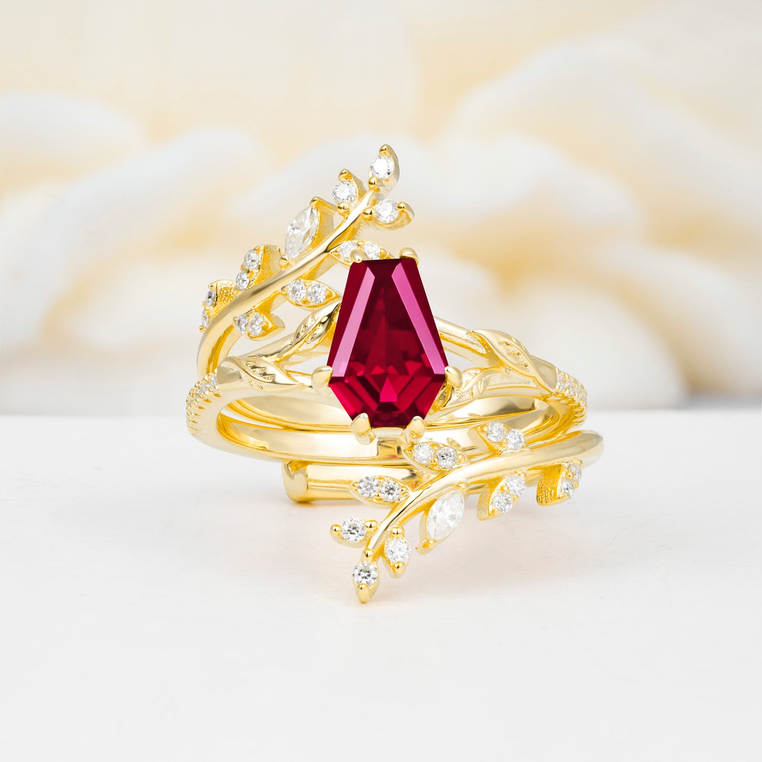SR17144 Ruby Ring - Additional view