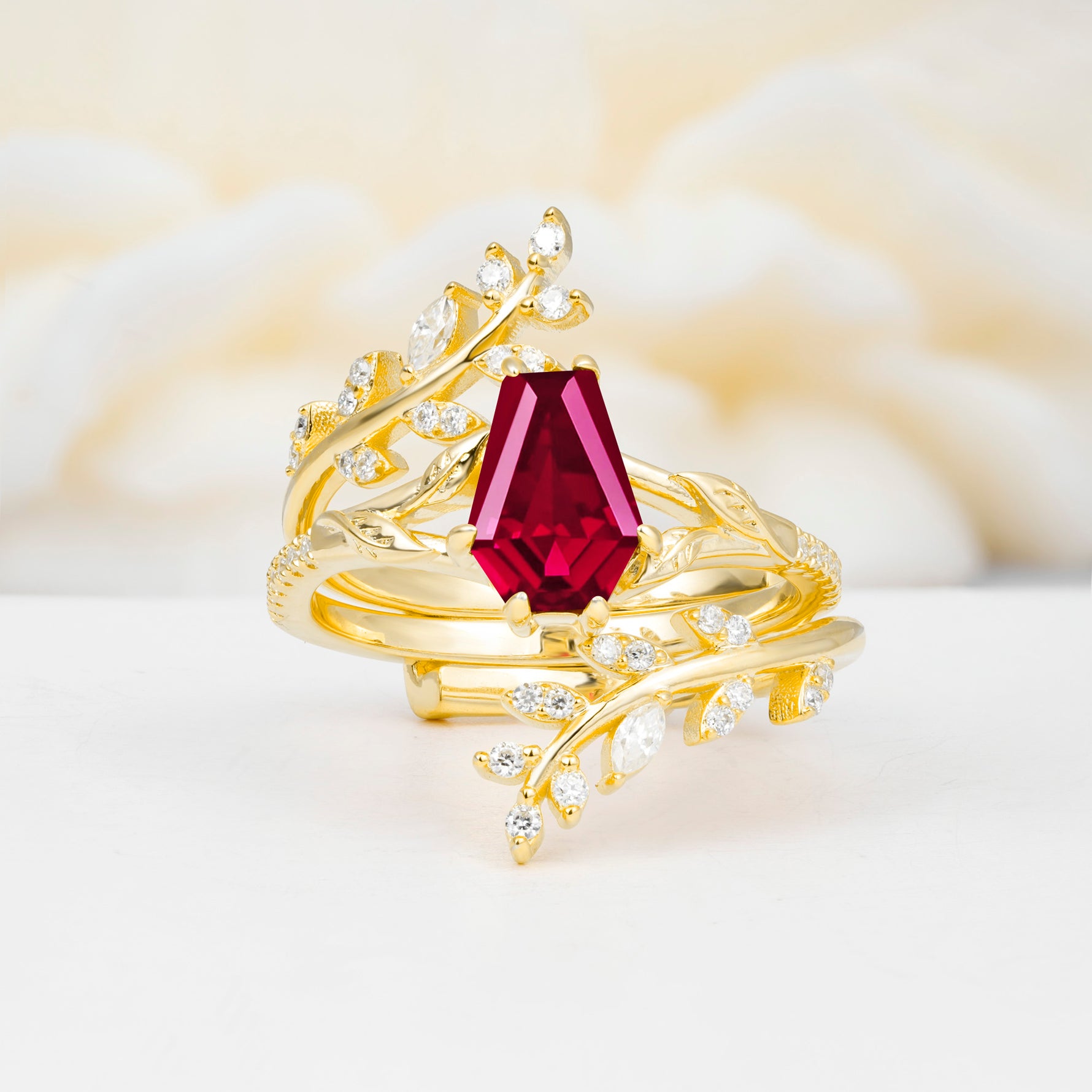 SR17144 Ruby Ring - Additional view