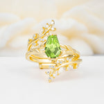 SR17144 Peridot Ring - Additional view