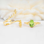 SR17144 Peridot Ring - Additional view